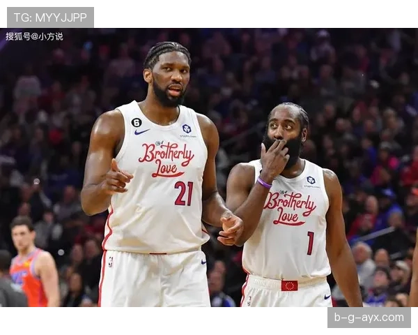 恩比德挡拆拉开空间效率显著领先哈登，主导76人内线进攻体系